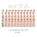 Wedding Bachelorette Party Favors Bachelorette Party Supplies Bachelorette Scrunchies for Bridal Shower