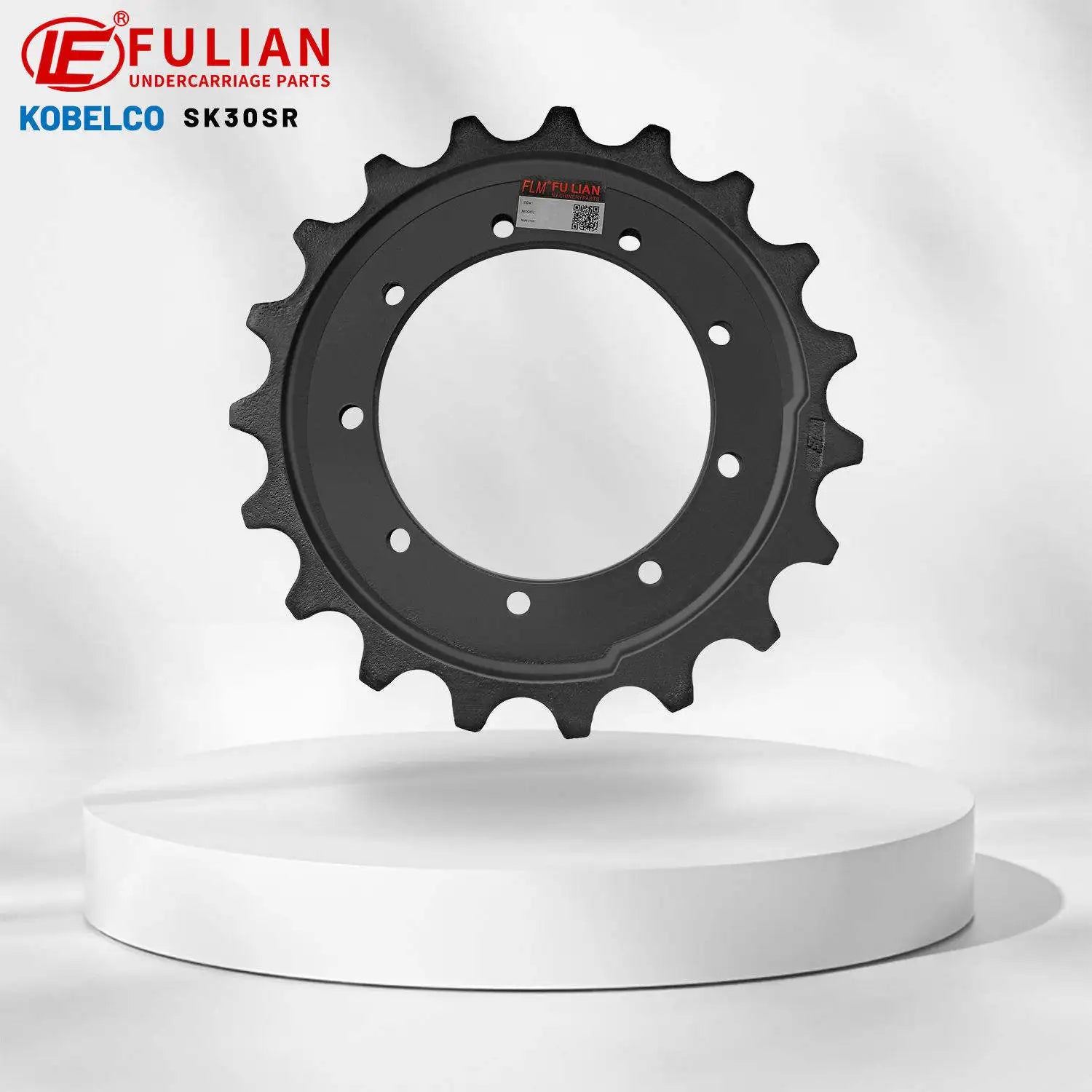 SK30SR Mini Excavator Undercarriage Parts Drive Sprocket for Kobelco