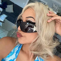 Boyarn New Luxury Brand Punk Sun Glasses 2000's Wrap Around Sunglasses for Women Men UV400 Female Sport Shades Eyewear De Sol