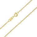 Customized Gold Chain 925 Sterling Silver Cable Chains for Women 18" 20"