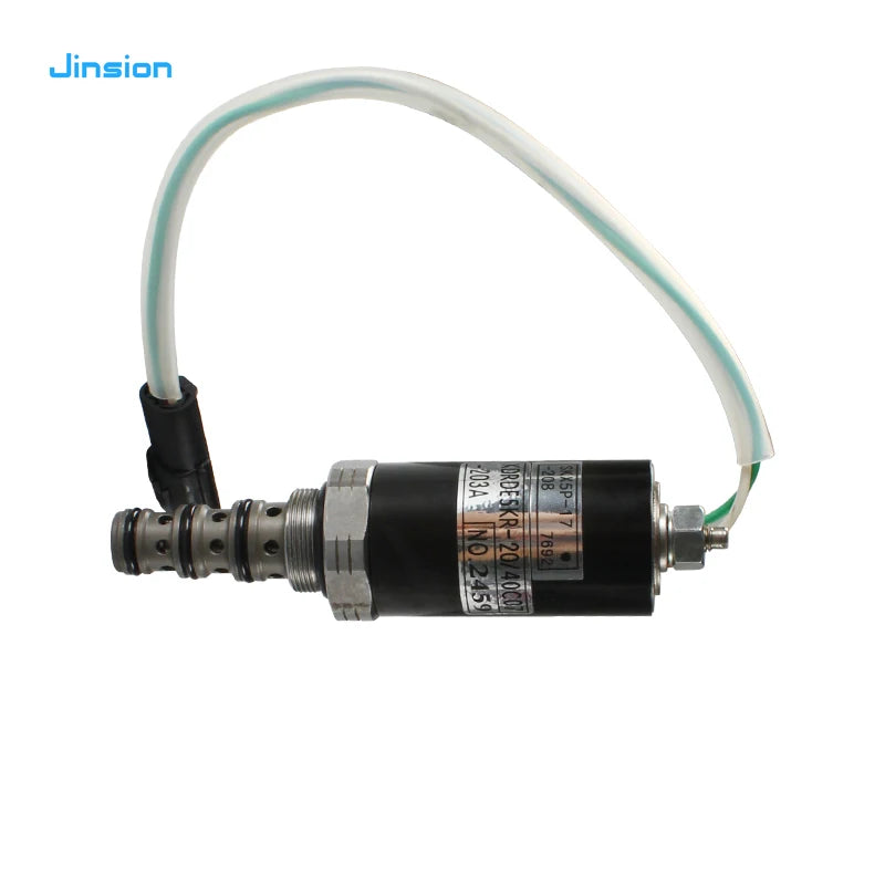 JINSION Excavator Spare Parts SY135/335 Hydraulic Pump Solenoid Valve KDRDE5KR-20/40C07-203A SKX5P-17-208 for SANY 135 SANY335