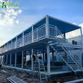 Modular Container House Prefab Portable Office  Living Space Quick Assembly Mobile Camp Room CE Certified for Construction Sites