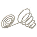 Manufacturer Nickel Plated Carbon Steel Coiled Battery Conical Spring Industrial Usage