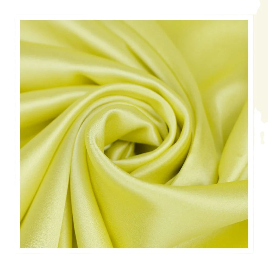 Hotselling Raw 100% Pure Silk Brocade Fabric Plain Woven 22mm Lightweight for Wedding Dresses Sewing