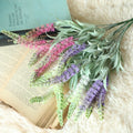 L06193 2023 Wholesale Faux Silk Flower Artificial Sage Artificial Salvia for Wedding Home Party Decoration MegaBDM