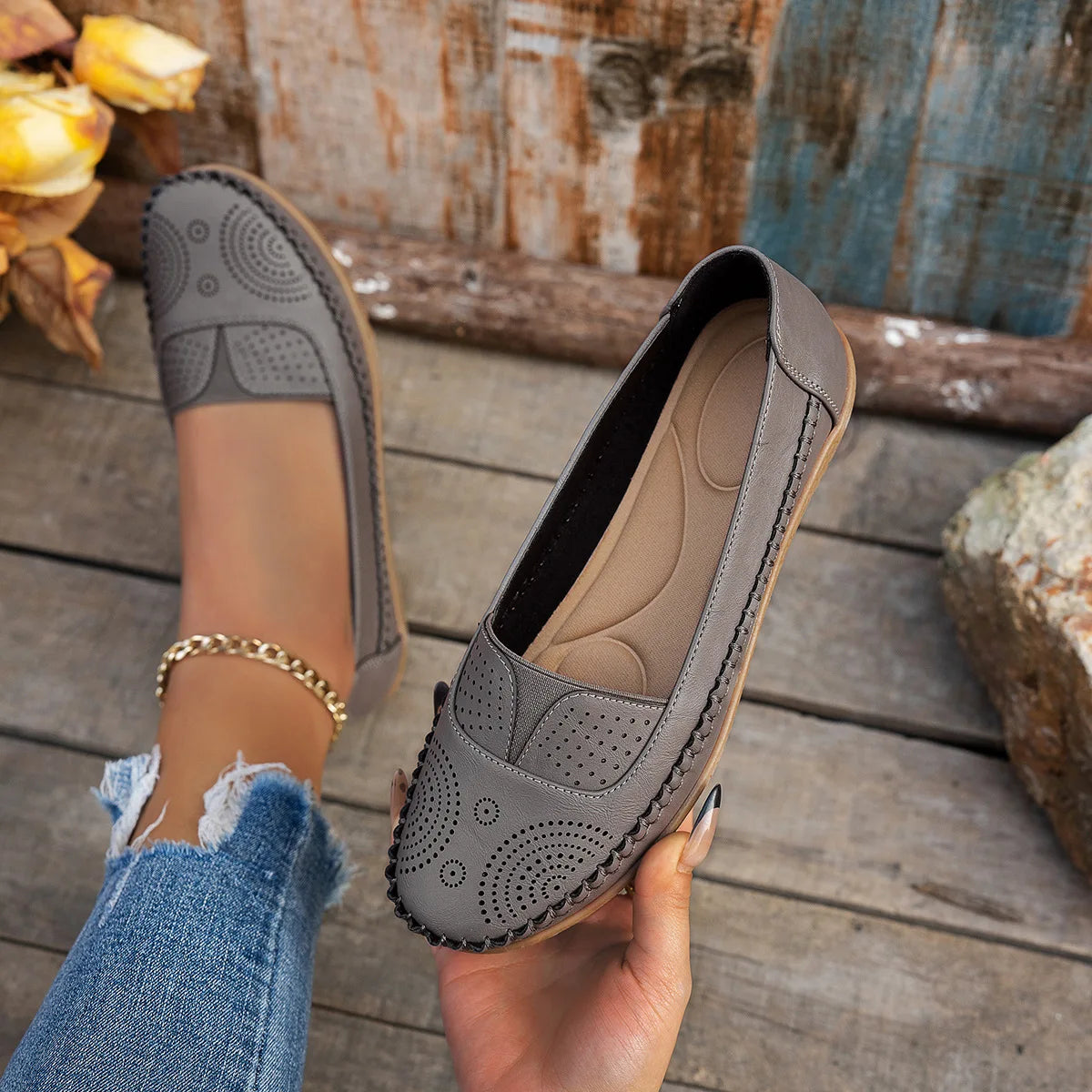 Women's New Thick-soled Casual Shoes Solid Colour Fashion Non-slip Ladies Sports Shoes Lightweight Comfortable Women's Shoes