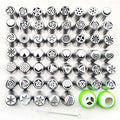 58pcs Decorating Tip Baking Tools Stainless Steel Russian Cake Icing Piping Nozzles