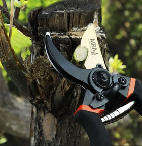 AIRAJ Professional Premium Bypass Pruning Shears Industrial Grade Garden Tools Customizable OEM ODM Supported for DIY Gardening