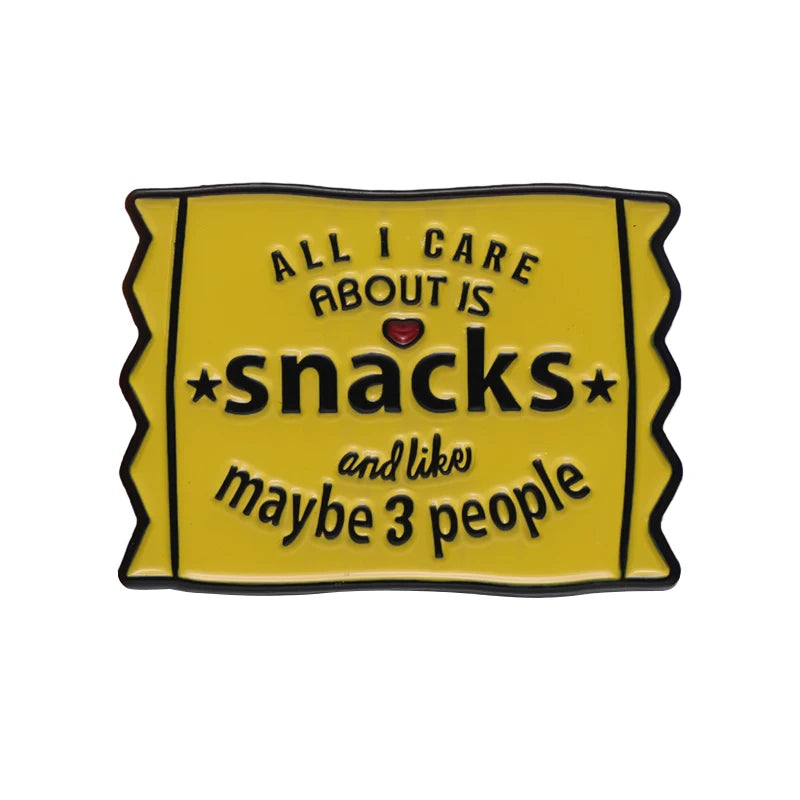 Candy Wrapper Enamel Lapel Pin Quirky Jewelry for Showing Your Love for Sweets Ideal for Backpacks Hats and Clothing