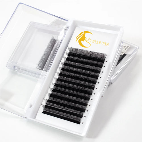 0.07mm WW Shape Eyelash Extension C D Curl WW Lash With Free Samples Eyelash W
