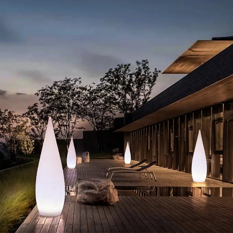 Unique Design Decoration Led Water Drop Lights Product Outdoor Waterproof Glowing Swimming Pool Led Water Drop
