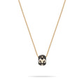 LOZRUNVE 925 Sterling Silver Custom Zodiac Enamel Bead Curb Chain Necklace Fashionable 2023