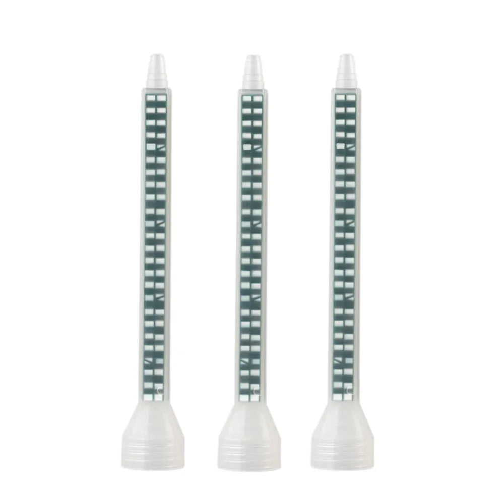 Resin Static Mixer Mixing Nozzles Duo Epoxies of Green Rectangular 08-24(Threaded Port)