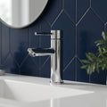 Bathroom Faucet Modern Watermark Chrome Single Handle Brass Lavatory Bathroom Water Saving Wash Basin Faucet