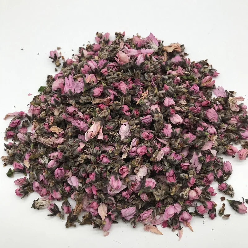 4032 Tao Hua Dry Peach Blossom Tea Sun-dried Blooming Fresh Flower