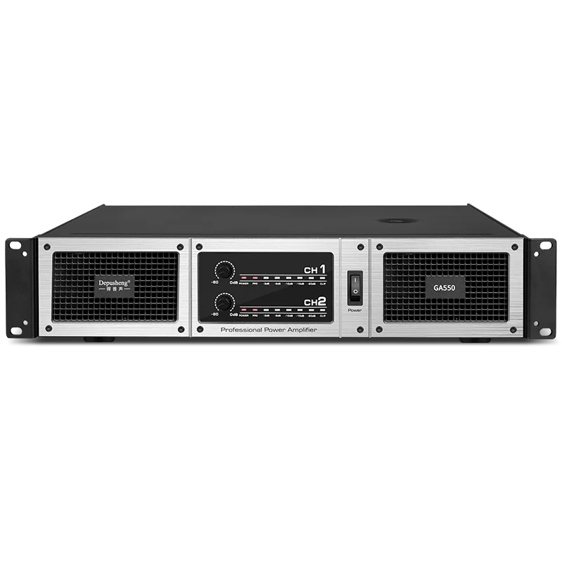 GA550 Professional Pure Post-power Amplifier 600w Power Amplifier Stage Show Meeting Home Wedding bar