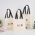 Customizable Cartoon Clothing Store Bag Non-Woven Fabric Handbag Gift Shopping Bag Ins Style Packaging Bag with Laminated