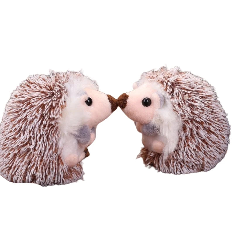 Kawayi Stuffed Animal Toys Cute Hedgehog Doll Plush Pendant Keychain Ornament Car Bag Charm Jewelry Plush Hedgehog Keychains Toy