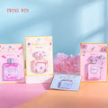 Free Samples Office School Stationery Products Promotional Cute Girl Paper Printing Sticky Notes Memo Set 1649