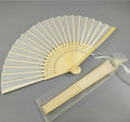Personal Folding Cloth Hollow Bamboo Bone Hand Fans for Wedding Gift Handfan Custom Bone