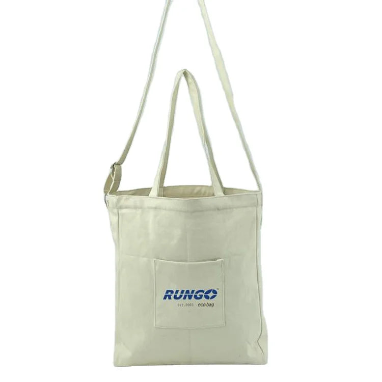 12oz Cotton Canvas Custom Printing Reusable Grocery Washable Eco-friendly Canvas Shopping Tote Bag with Soft Handles