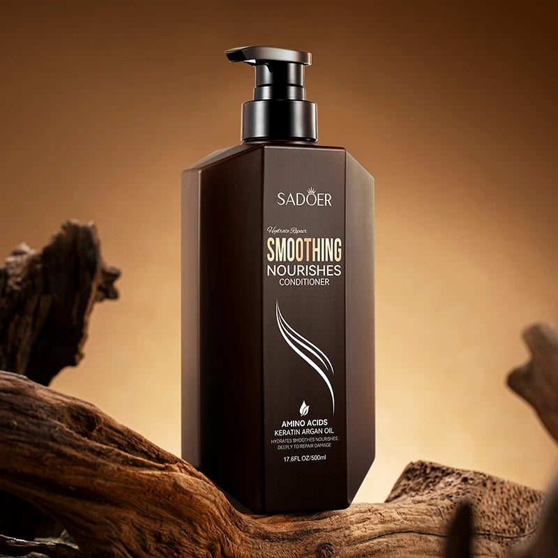 OEM ODM Private Label SADOER Anti-Hair Loss Refreshing Fragrance Smoothing Shampoo Hair Care Products MegaBDM