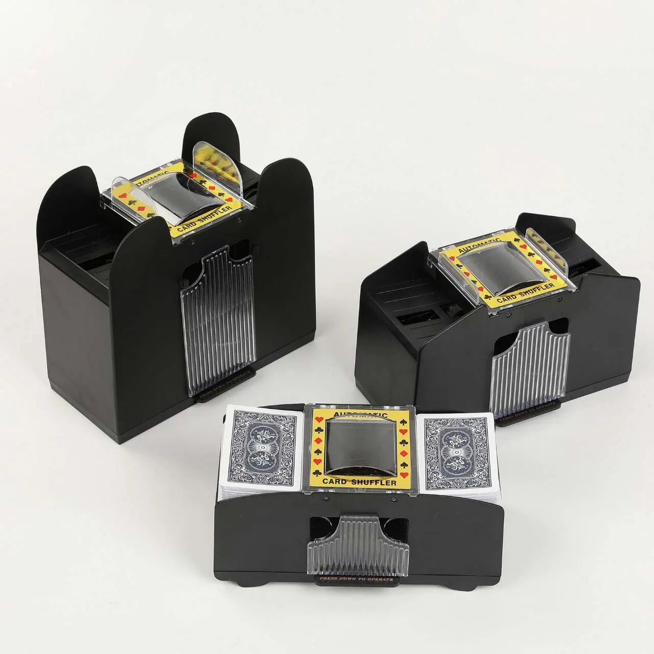 Epsilon Electric Semi-Automatic 6 Decks Poker Shuffler Casino Robot Card Shuffler Machine Poker Tool