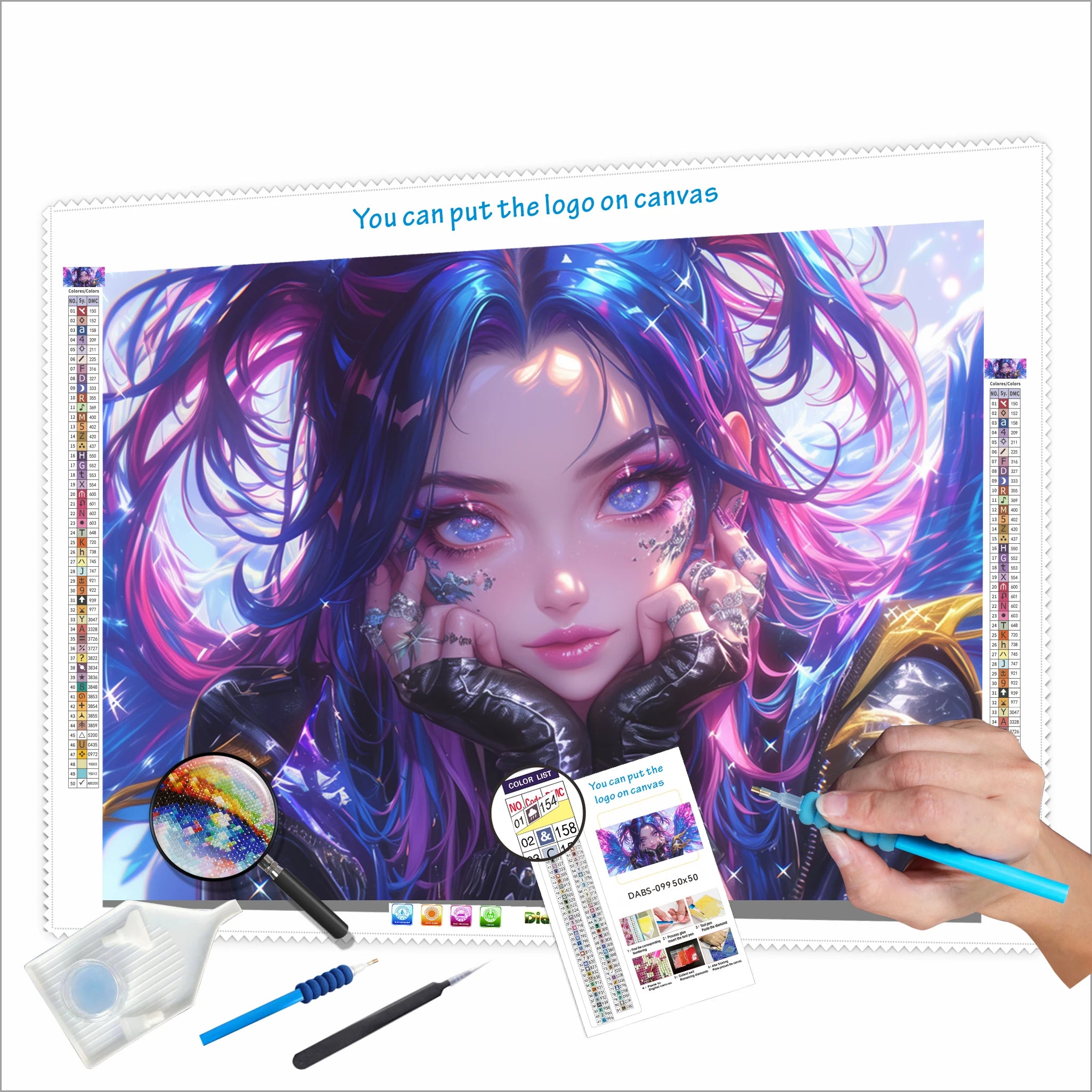 N-2127 Custom Diamond Painting Kits Best Quality 5D DIY Canvas Prints Customized Diamond Mosaic