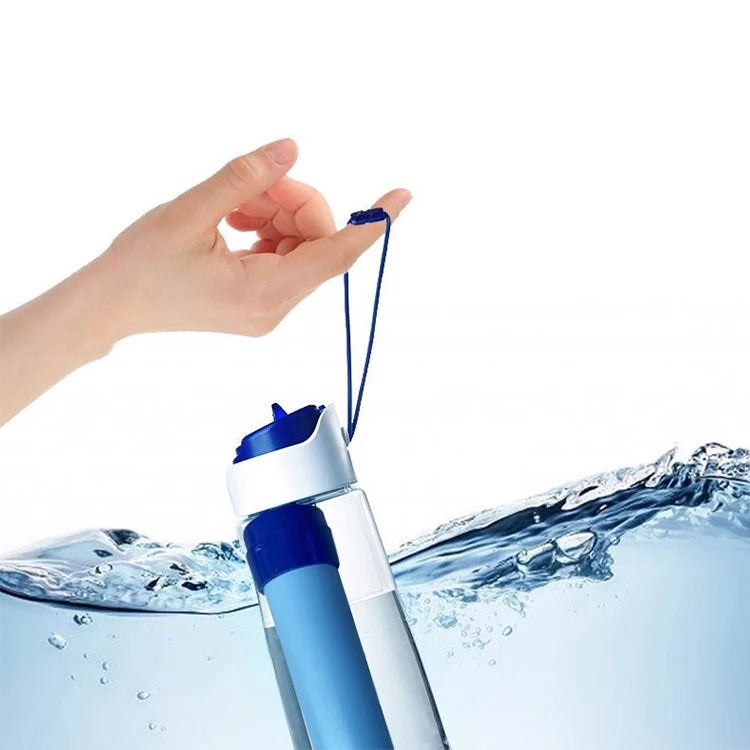 Hot Selling 650Ml Portable Bottle Drinking Water Purifier Filter Water Bottles Water-Filter-Bottle