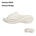 BreezeStep New Fashion Indoor Slippers EVA Breathable Soft Sole Anti-Slip Sandals Lightweight Winter Slides Embroidered Logo