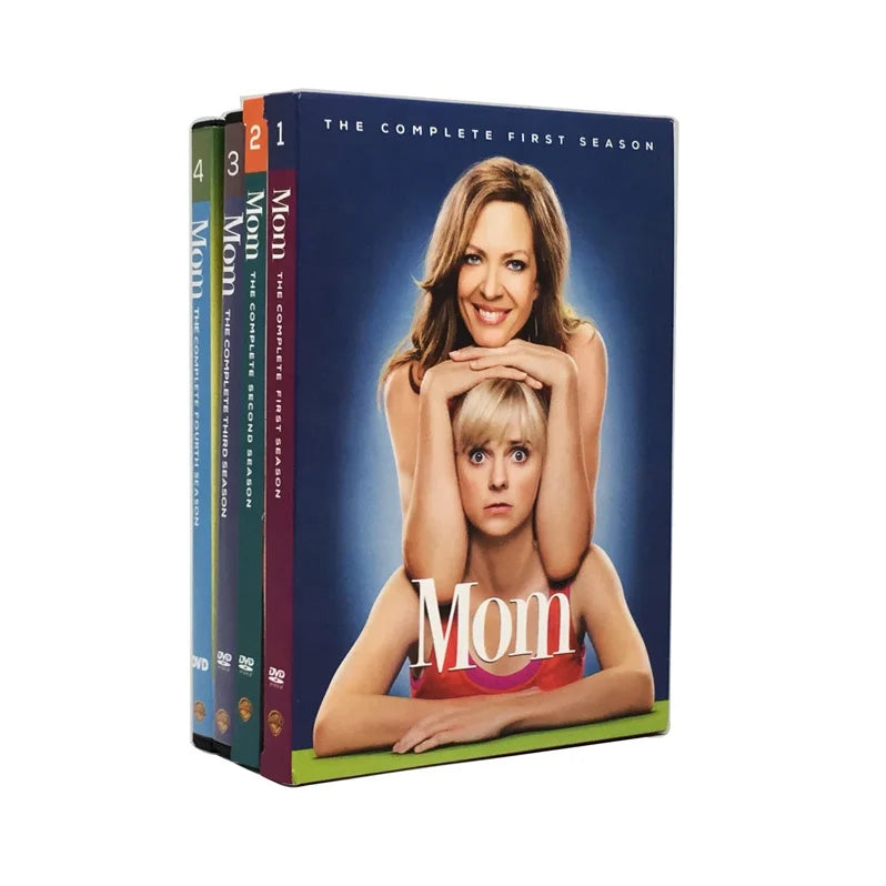 New Dropship DVD BOXED SETS MOVIES TV Show Film Disk Printing Mom Season 1-4 12DVD Complete Series   Films Ebay Factory Supply