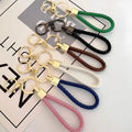 Wholesale Plush Lobster Keychain Woven Rope Cartoon Bv Rope Adjustable Interface Gold Plated Keychain Ring