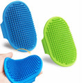 Adjustable Ring Handle Dog Grooming Brush Suitable for Long Short Haired Pet Shampoo Bath Brush Soothing Massage Rubber Comb