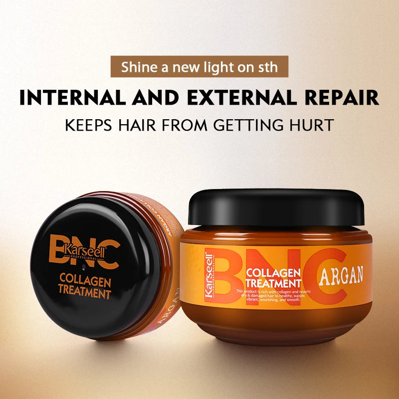Karseell OEM Collagen Keratin Deep Professional Keratin Hair Treatment Moisturizing Argan Oil Hair Mask
