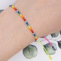 Handmade Jewelry Gifts Beaded Bracelets Colorful Crystal Beads