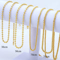 Wholesale Price Fashion Design Brass Jewelry 50cm Length Latest Design Bead Necklace Jewelry Women