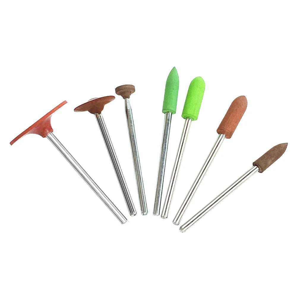 2.35mm Shank Diameter Metal Jewelry Rotary Polishing Wheel Dental Tools Rubber Grinding Head Polishing Wheel