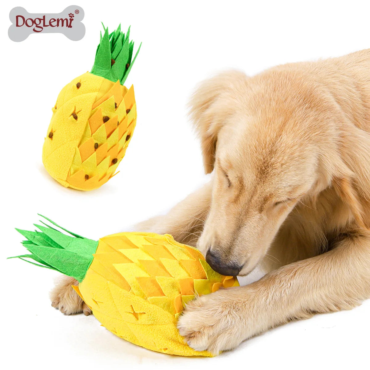 Luxury Floral Design Chewing Toys for Dog Training Pet Chew Toys Eco-Friendly Squeaky Pet Toys and Accessories for Indoor Use