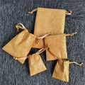 Chuanghua Eco Friendly Waterproof Kraft Paper Dupont Pouches Zipper Closure Dot Pattern Folding Cosmetic Bag