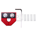 3D Printer Parts Filament Welder Connector 1.75mm PLA Filament Sensor for Ender 3 Pro Anet 3D Printer Aluminum Block