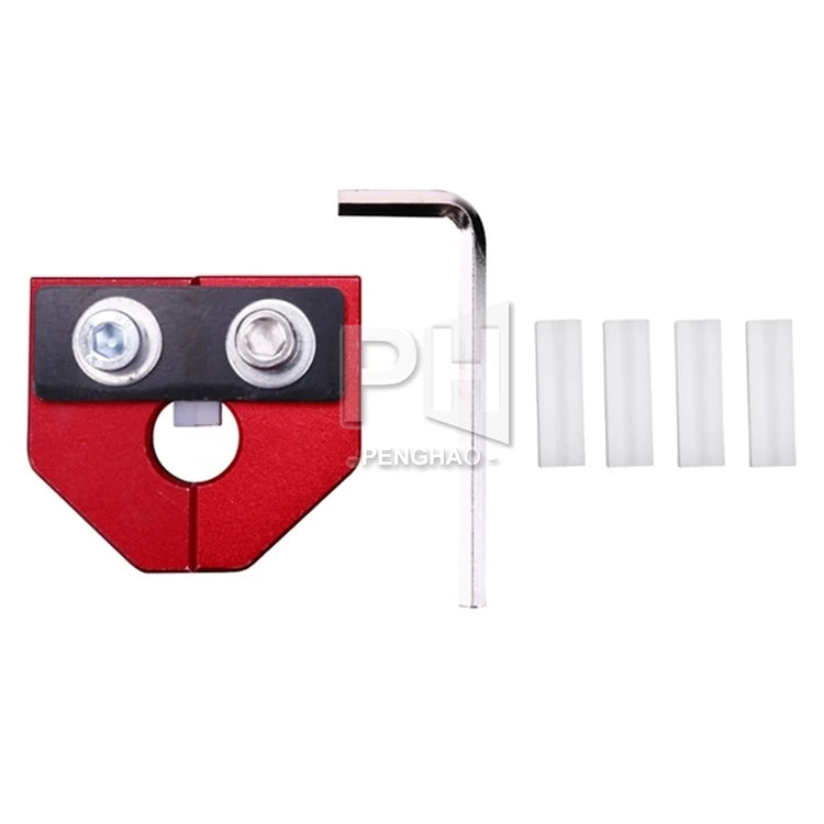 3D Printer Parts Filament Welder Connector 1.75mm PLA Filament Sensor for Ender 3 Pro Anet 3D Printer Aluminum Block
