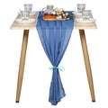 Wedding Tablecloth Decoration Polyester Full Version Sequin Embroidered Rose Gold Luxury Sequin Table Runner