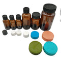 Pink Childproof Screw Cap 53mm Plastic for Bottles Jars