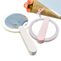 Mini Hand Held Makeup Mirror Led Light Circle Led Handheld Foldingled Cosmetic Mirrors Pocket Mirror