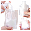 30/50/ML Lotion Dispenser Bag Travel Reusable Pouches Shampoo Liquid Leakproof Refillable Cosmetic Packaging Storage Container