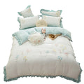 Luxury Bedding Sets Bed Sheet Princesses Ruffle Bedding Set