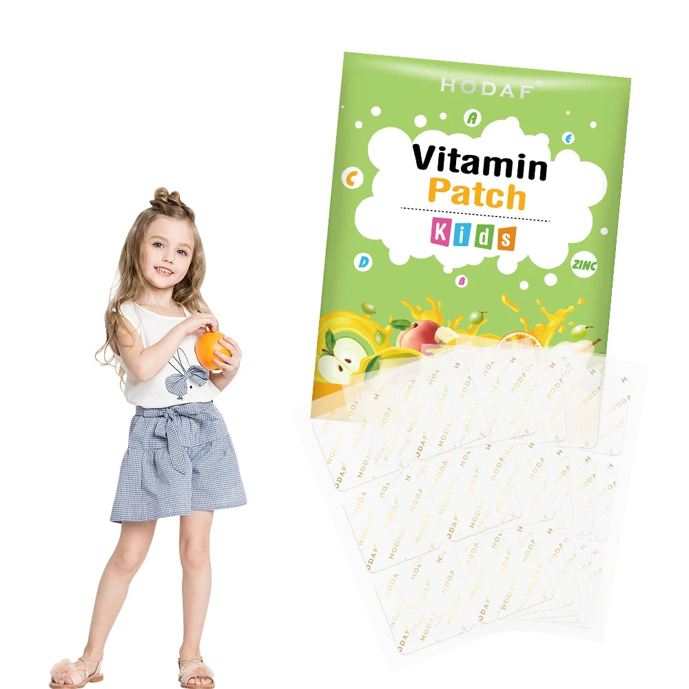 Kids Vitamin Transdermal Patch Multivitamin Absorption Skin Patch for Children Health Support