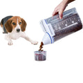 Hot Sale Eco-Friendly Plastic Square Pet Food Storage Bins Must-Have Container for Dogs