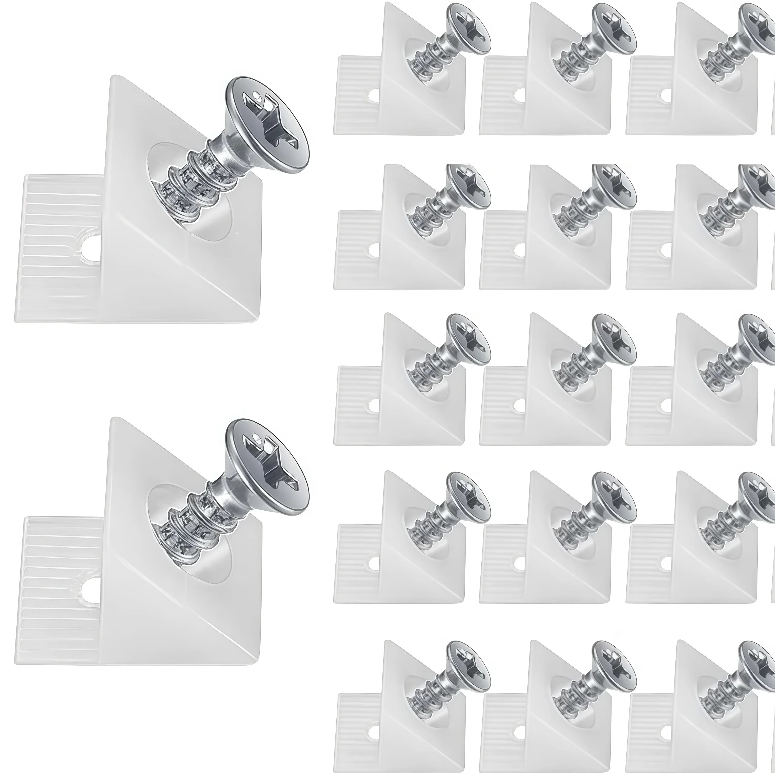 Top Selling 90 Degree Corner Bracket Plastic Angle Furniture Corner Bracket Without Cover