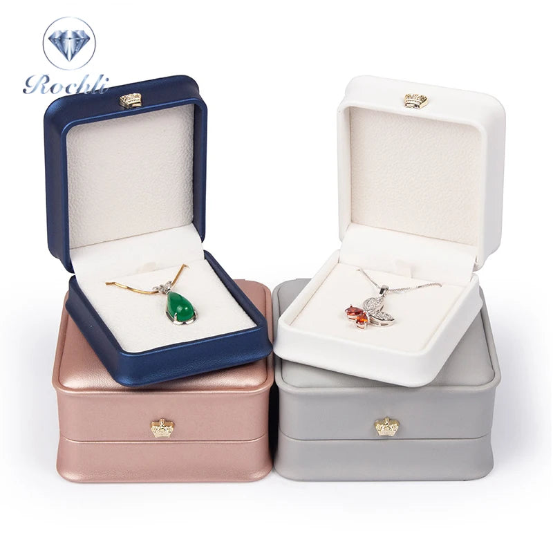 Logo Item Color Accept Women Gift Custom Portable Case Jewelry Box Ring Earring Necklace Travel Fashion Leather Jewelry Box